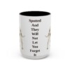 15oz Funny Dalmatian Mug, Vintage Dog Coffee Mug, Dog Lover Gift