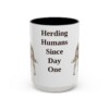 15oz Funny Australian Cattle Dog Mug, Vintage Dog Coffee Mug, Dog Lover Gift