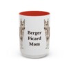 11275369305413427304_2048.jpeg 15oz Berger Picard Dog Mom Mug, Vintage Sketch Coffee Mug, Dog Mom Gift