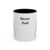 11oz Boxer Dog Dad Mug, Vintage Sketch Coffee Mug, Dog Dad Gift