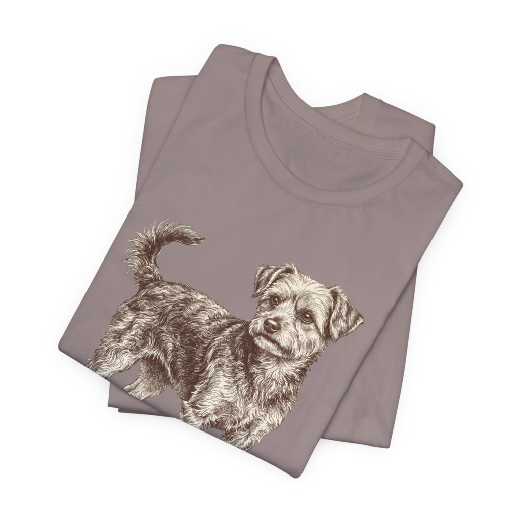 Yorkipoo Latin Shirt, Vintage Dog Sketch Tee, Dog Latin Gift