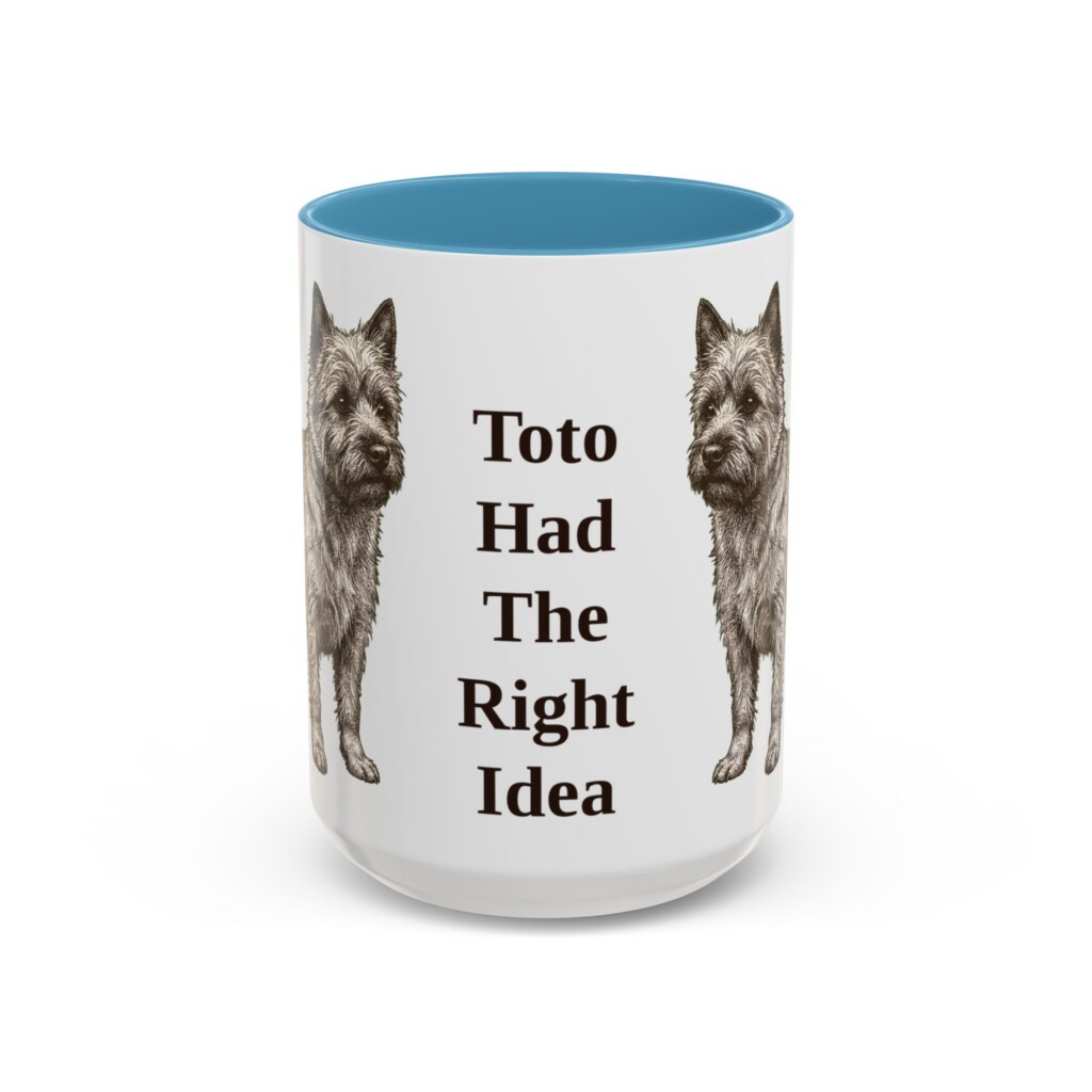 11645720759703218650_2048.jpeg 15oz Funny Cairn Terrier Mug, Vintage Dog Coffee Mug, Dog Lover Gift