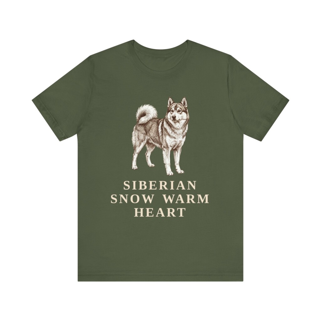 Yakutian Laika Humor Shirt, Vintage Dog Sketch Tee, Dog Humor Gift