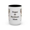 15oz Dogue de Bordeaux Dog Mom Mug, Vintage Sketch Coffee Mug, Dog Mom Gift