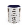 11oz-australian-shepherd-mug-humor-navy 11oz Funny Australian Shepherd Mug, Navy, front view