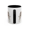 11oz Azawakh Mug, Black, back view