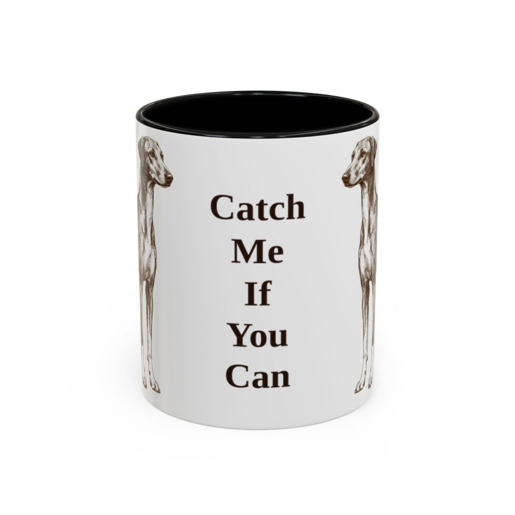 11oz-azawakh-mug-humor-black-front 11oz Funny Azawakh Mug, Black, front view