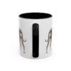 11oz Azawakh Latin Mug, Black, back view