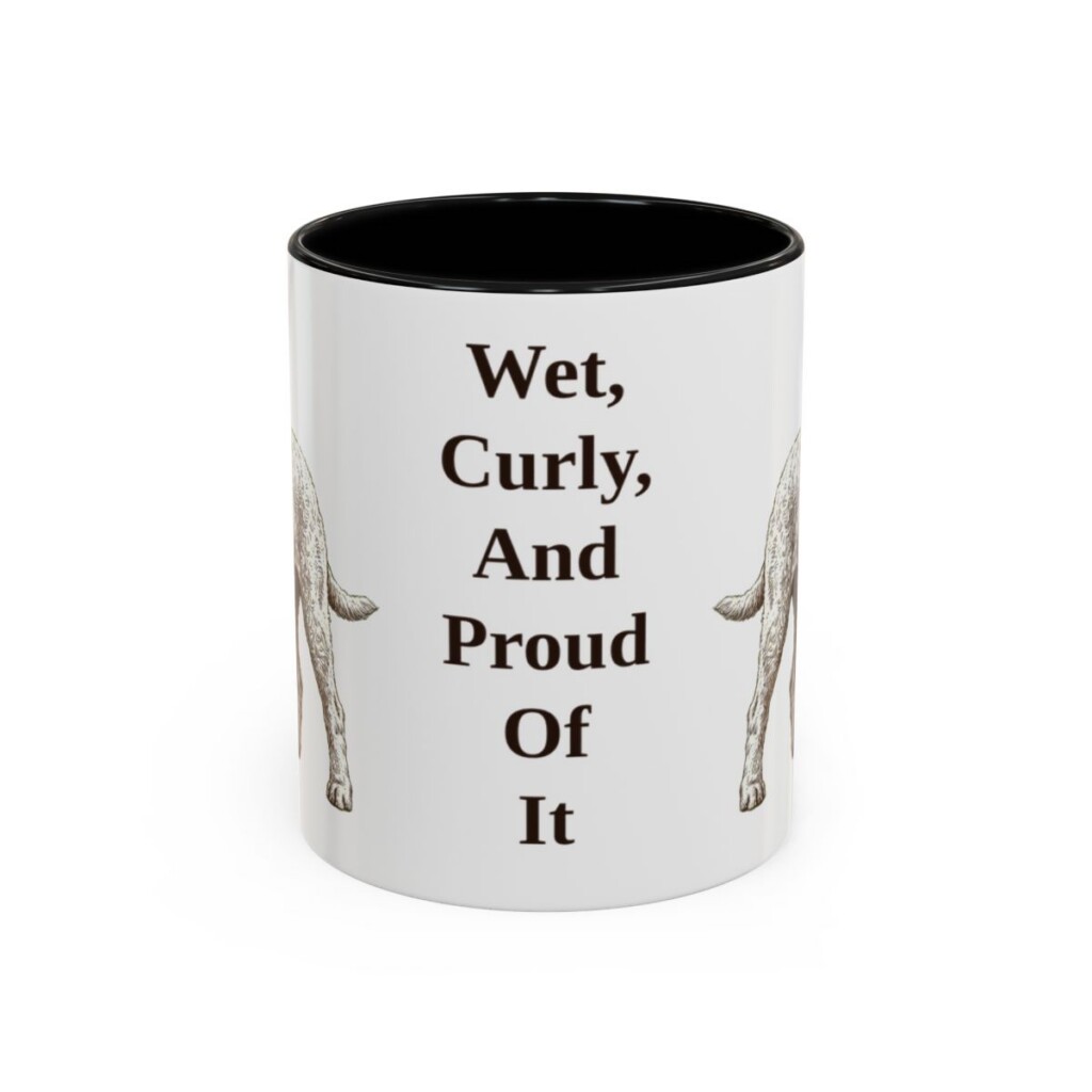 11oz-barbet-mug-humor-black-front 11oz Funny Barbet Mug, Black, front view