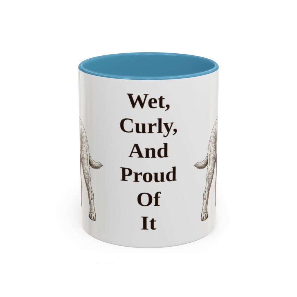 11oz-barbet-mug-humor-light-blue 11oz Funny Barbet Mug, Light Blue, front view