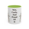 11oz-barbet-mug-humor-light-green 11oz Funny Barbet Mug, Light Green, front view