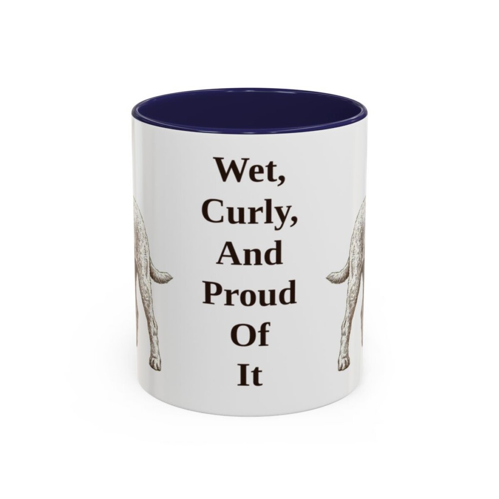 11oz-barbet-mug-humor-navy 11oz Funny Barbet Mug, Navy, front view