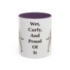 11oz-barbet-mug-humor-purple 11oz Funny Barbet Mug, Purple, front view
