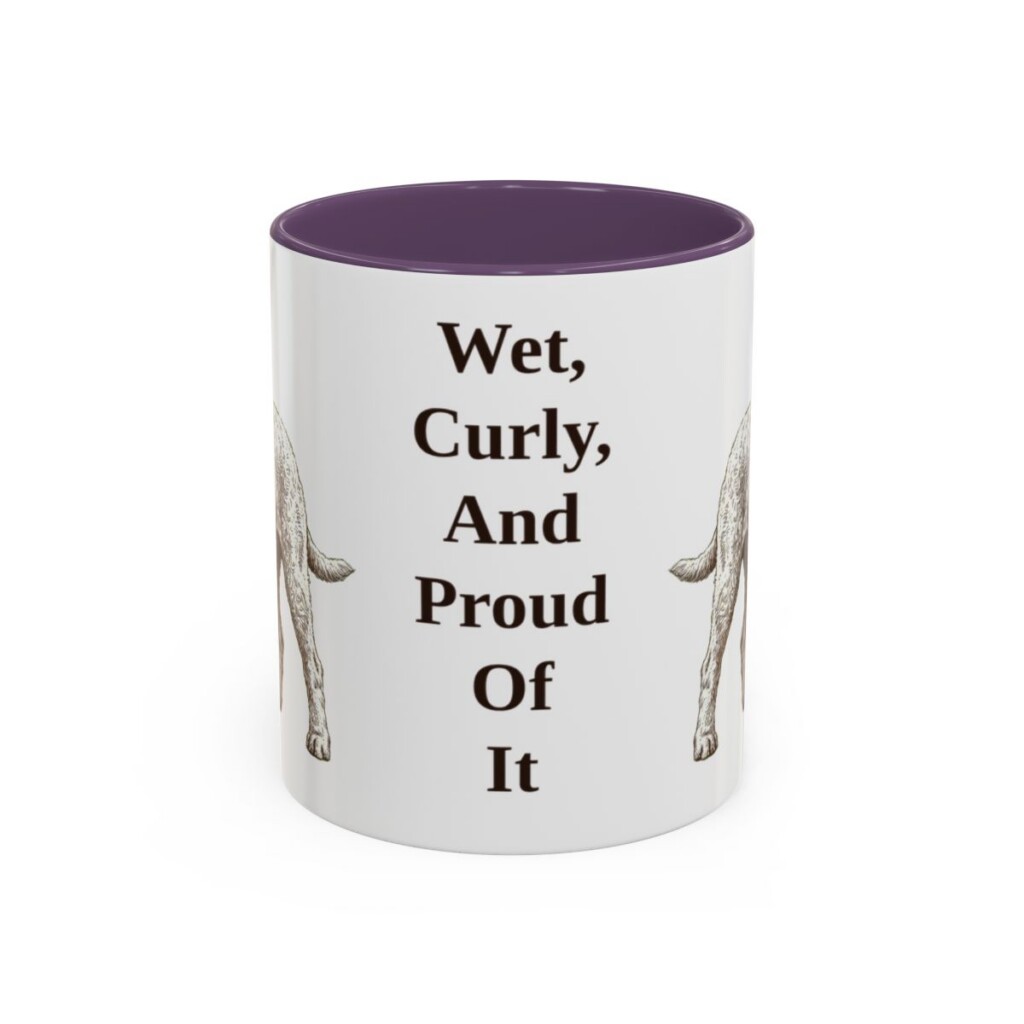 11oz-barbet-mug-humor-purple 11oz Funny Barbet Mug, Purple, front view