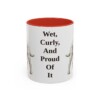 11oz-barbet-mug-humor-red 11oz Funny Barbet Mug, Red, front view