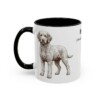 11oz Barbet Latin Mug, Black, left side view