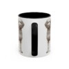 11oz Barbet Dog Mom Mug, Black, back view