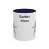 11oz Barbet Dog Mom Mug, Navy, front view