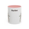 11oz Barbet Mug, Pink, front view
