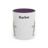 11oz Barbet Mug, Purple, front view
