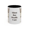 11oz-basenji-mug-humor-black-front 11oz Funny Basenji Mug, Black, front view