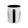 11oz Basenji Dog Mom Mug, Black, back view
