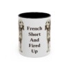 11oz Funny Basset Fauve de Bretagne Mug, Black, front view