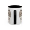 11oz-basset-hound-mug-humor-black-back 11oz Funny Basset Hound Mug, Black, back view