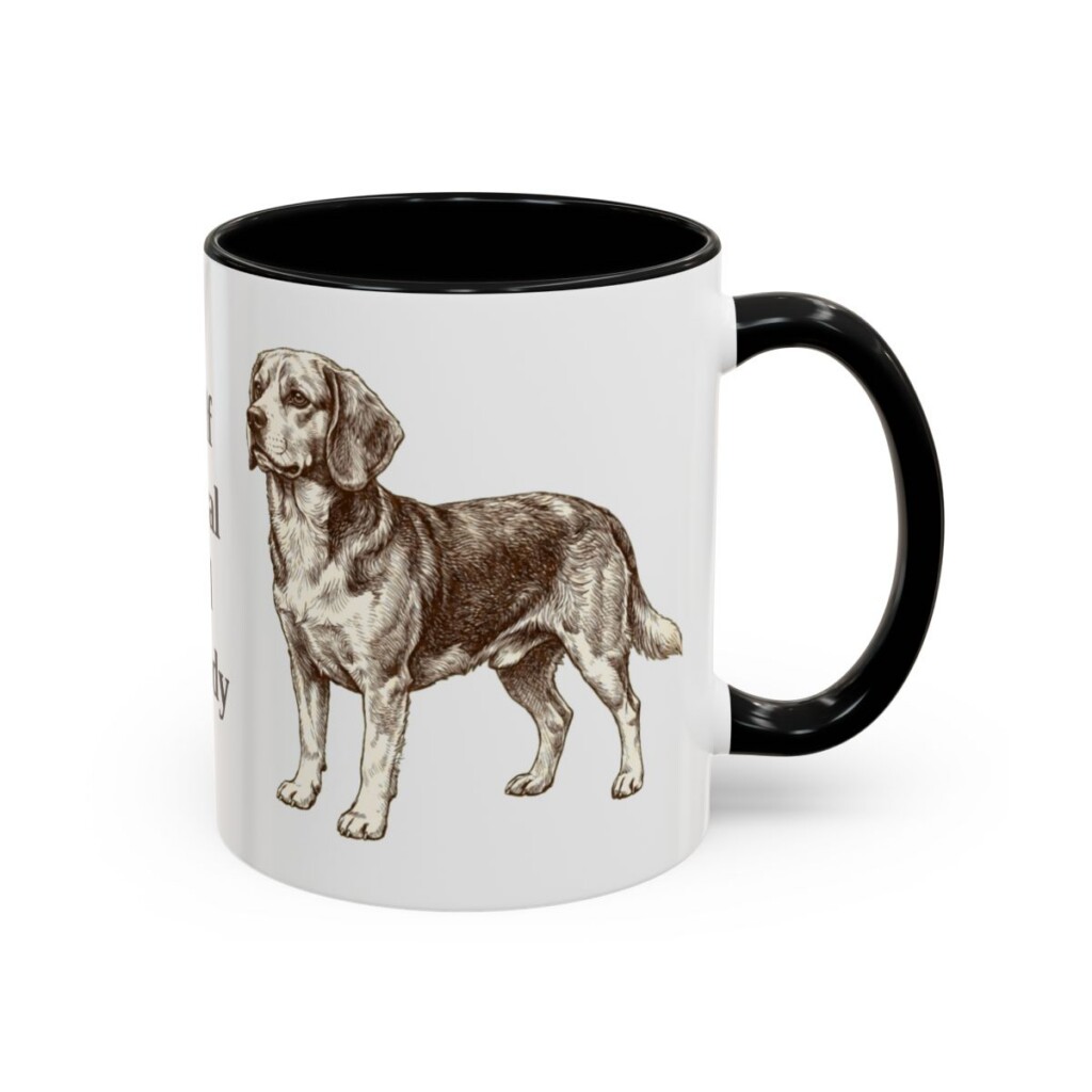 11oz-beaglier-mug-humor-black-right 11oz Funny Beaglier Mug, Black, right side view