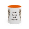 11oz-beaglier-mug-humor-orange 11oz Funny Beaglier Mug, Orange, front view