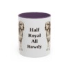 11oz-beaglier-mug-humor-purple 11oz Funny Beaglier Mug, Purple, front view