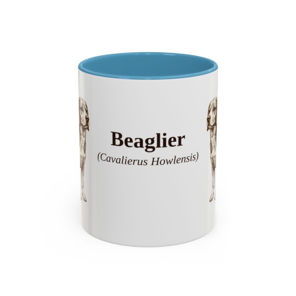 11oz-beaglier-mug-latin-light-blue 11oz Beaglier Latin Mug, Light Blue, front view
