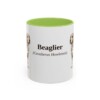 11oz-beaglier-mug-latin-light-green 11oz Beaglier Latin Mug, Light Green, front view