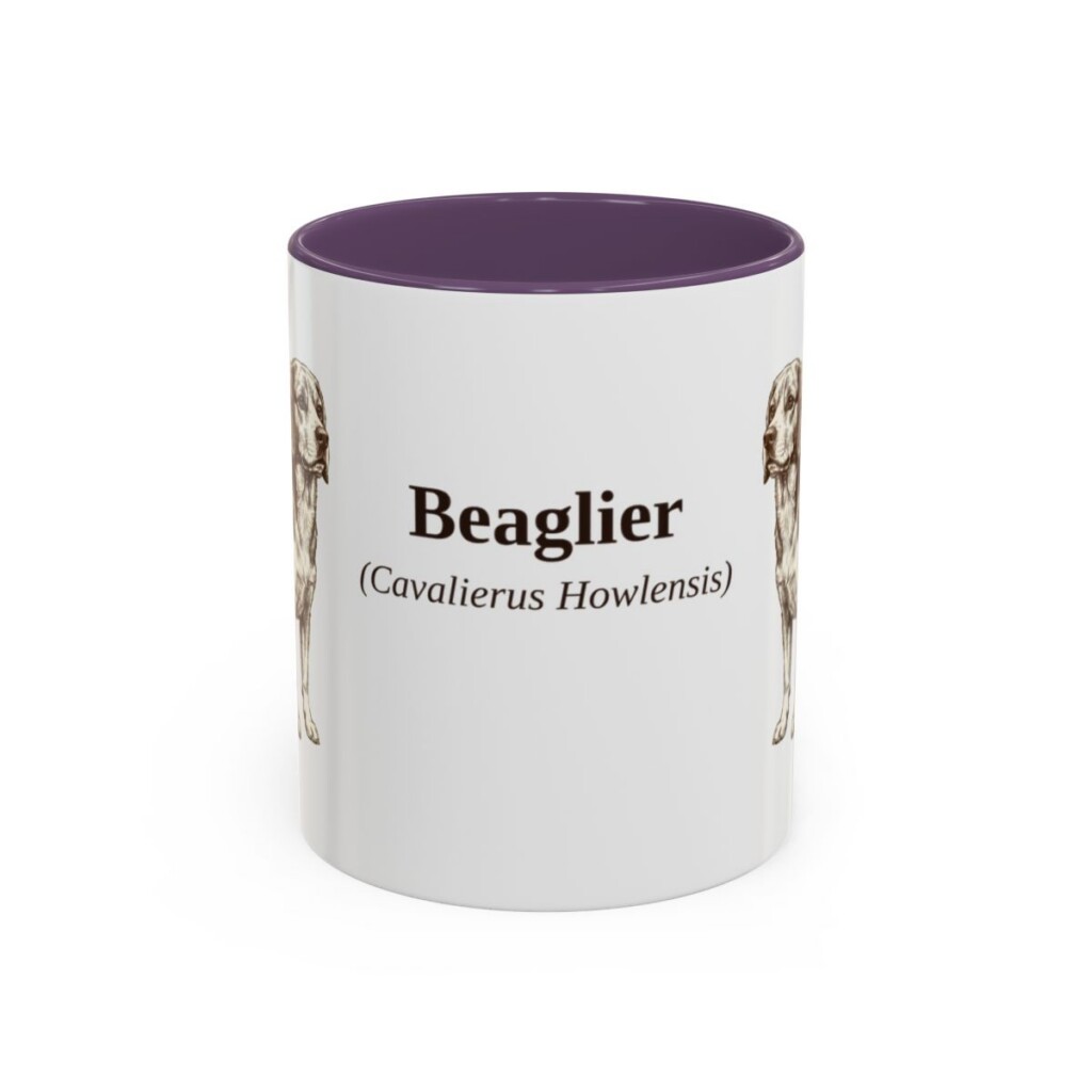11oz-beaglier-mug-latin-purple 11oz Beaglier Latin Mug, Purple, front view
