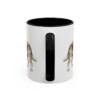 11oz Beaglier Dog Mom Mug, Black, back view