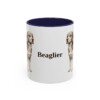 11oz Beaglier Mug, Navy, front view