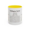 11oz Bedlington Terrier Mug, Yellow, front view