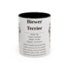 11oz Biewer Terrier Mug, Black, front view