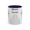 11oz Biewer Terrier Mug, Navy, front view