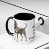 11oz-black-and-tan-coonhound-mug-latin-black-context-2 11oz Black and Tan Coonhound Latin Mug, Black, lifestyle photo