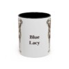 11oz-blue-lacy-mug-black-front 11oz Blue Lacy Mug, Black, front view