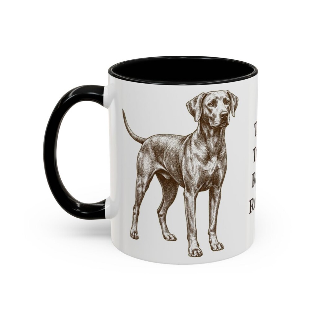 11oz-blue-lacy-mug-humor-black-left 11oz Funny Blue Lacy Mug, Black, left side view