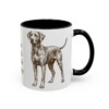 11oz-blue-lacy-mug-humor-black-right 11oz Funny Blue Lacy Mug, Black, right side view