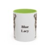 11oz-blue-lacy-mug-light-green 11oz Blue Lacy Mug, Light Green, front view
