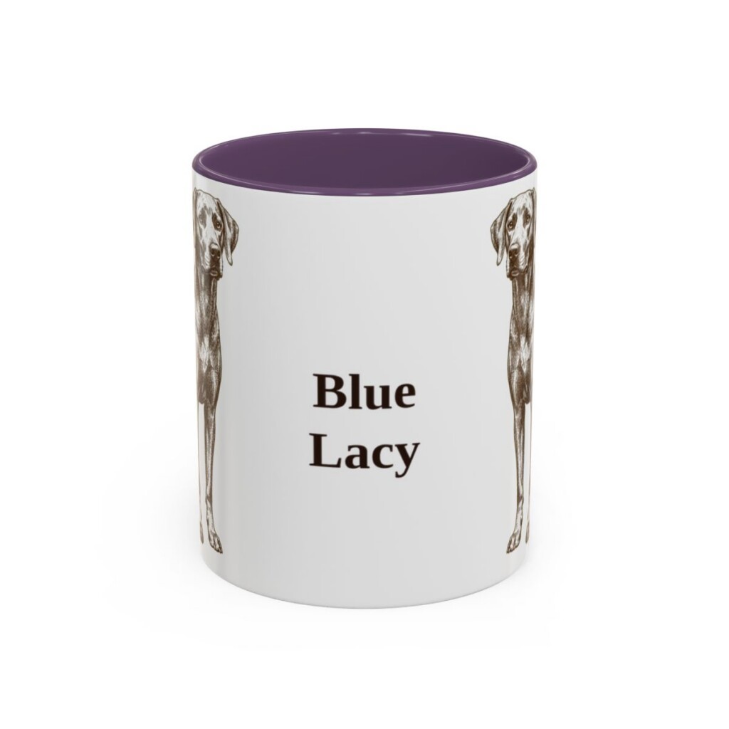 11oz-blue-lacy-mug-purple 11oz Blue Lacy Mug, Purple, front view