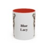 11oz-blue-lacy-mug-red 11oz Blue Lacy Mug, Red, front view