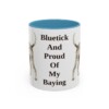 11oz-bluetick-coonhound-mug-humor-light-blue 11oz Funny Bluetick Coonhound Mug, Light Blue, front view