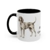 11oz bluetick coonhound mug, Black