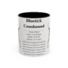 11oz bluetick coonhound mug, Black