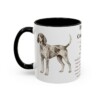11oz bluetick coonhound mug, Black